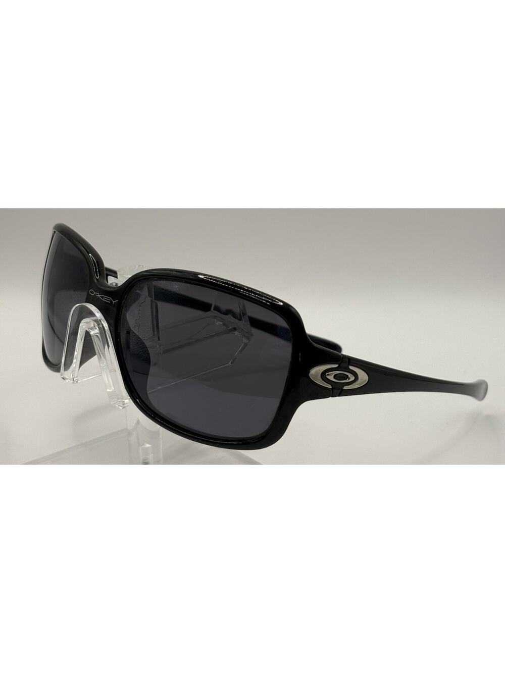 Oakley Break Point Sunglasses Black Gray Lenses USA Design Women